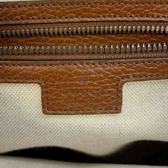 Gucci Backpack Interlocking GG Denim Bag - Picture 10 of 11